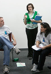 students in class