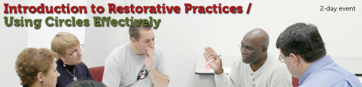 Basic Restorative Practices - 4-day event/2-day options