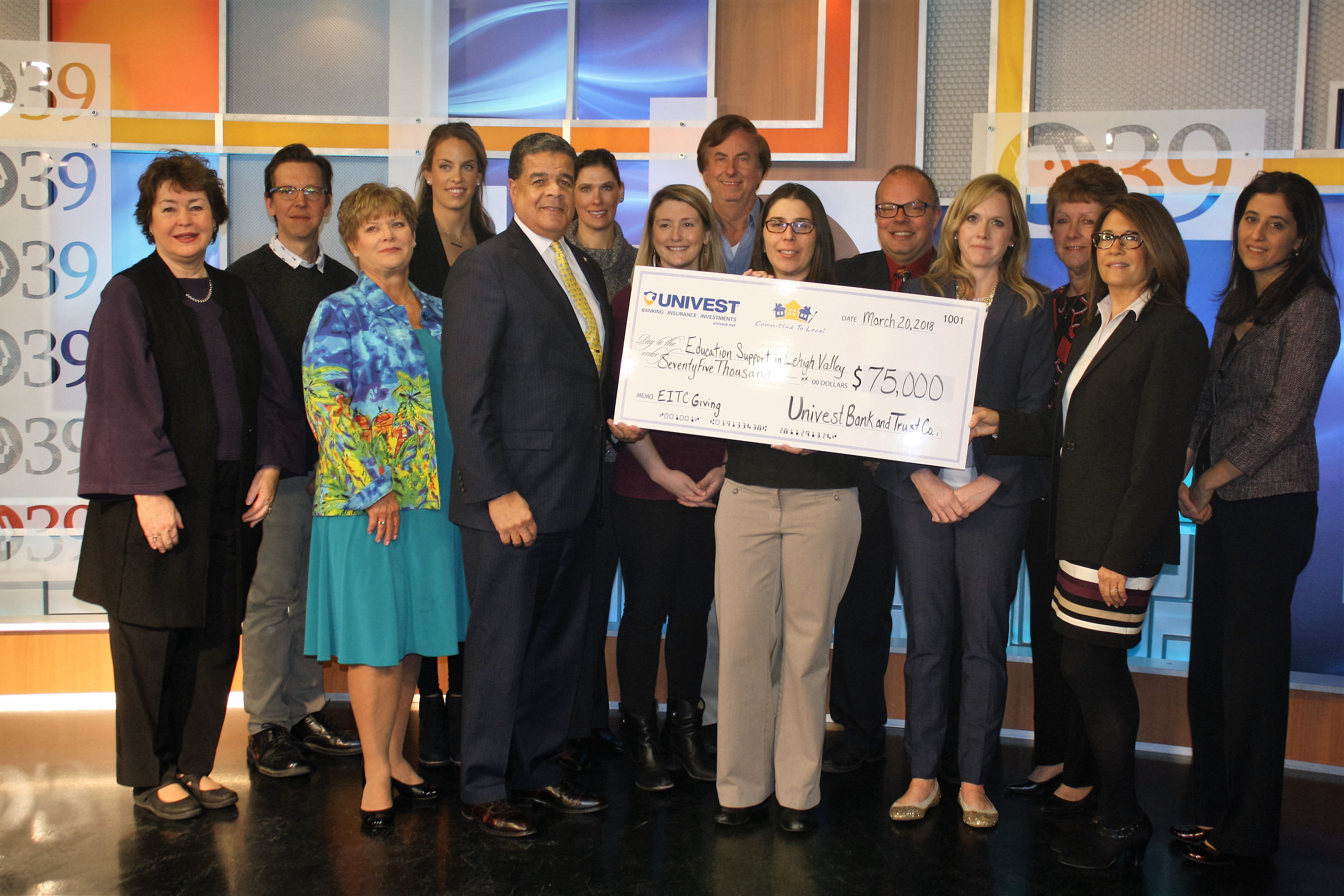Univest Lehigh Valley Education Giving