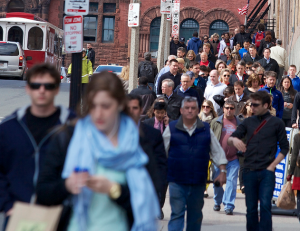 Moment of silence for Boston bombing victims. Photo by Rebecca Hildreth at Flick Creative Commons