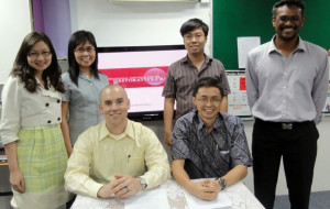 IIRP assistant professor and director of Continuing Education John Bailie at a Basic Restorative Practices event in Singapore  