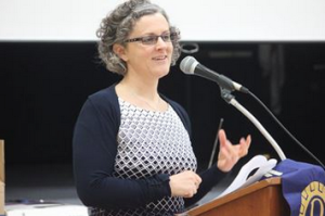 Quaker chaplain Kate Johnson, photo via OurWindsor.ca